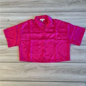 Love J USA Shirt Pink Medium NWT IN PACKAGE